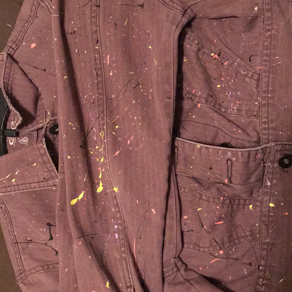 Handpainted Denim Jacket - Picture 7 of 8